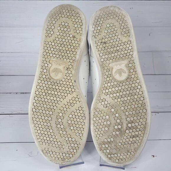 Adidas Stan Smith white marble gold metallic womens 8.5 - Picture 7 of 9